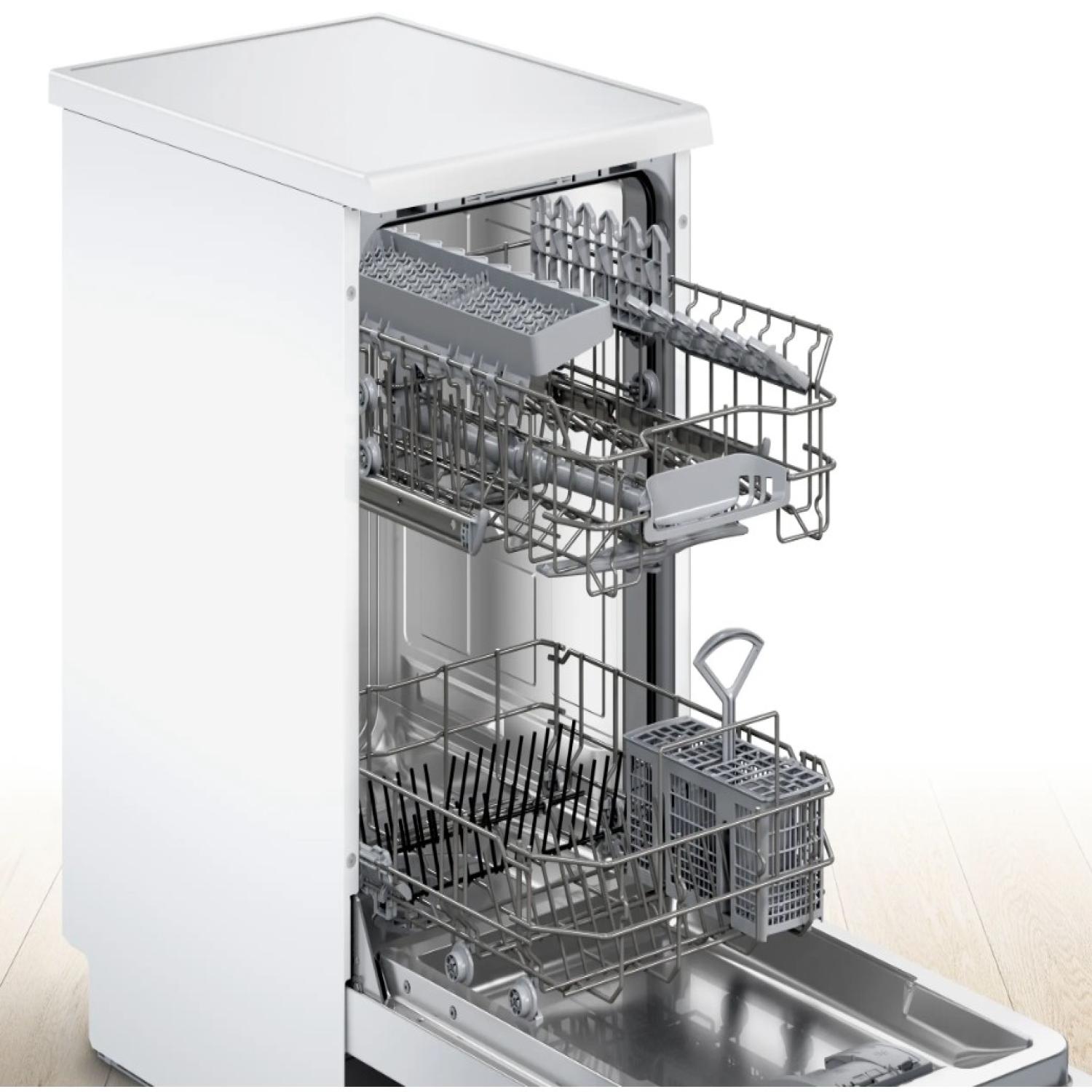 Bosch SPS2IKW01G Slimline Dishwasher - White - 9 Place Settings full image